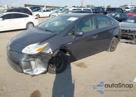 2013 Toyota Prius Two z USA, uszkodzony, nr VIN JTDKN3DU8D1665964